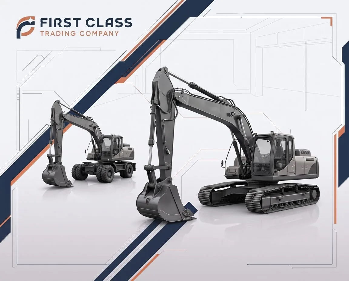 96058-excavators Excavators representative image for excavators for earthmoving and site works.