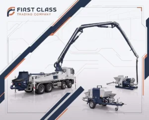 Concrete Pumps representative image for concrete pumps for construction concrete placement.