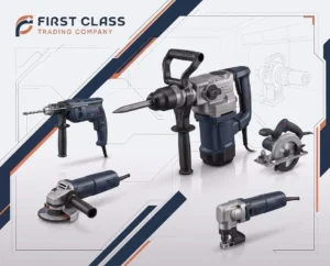 Power Tools representative image for power tools for drilling, grinding, demolition and cutting tasks.
