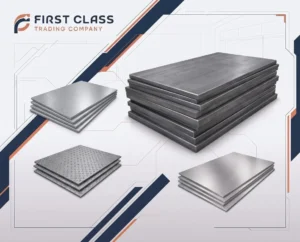 Steel Plates and Sheets representative image for steel plates and sheets for flat steel procurement.