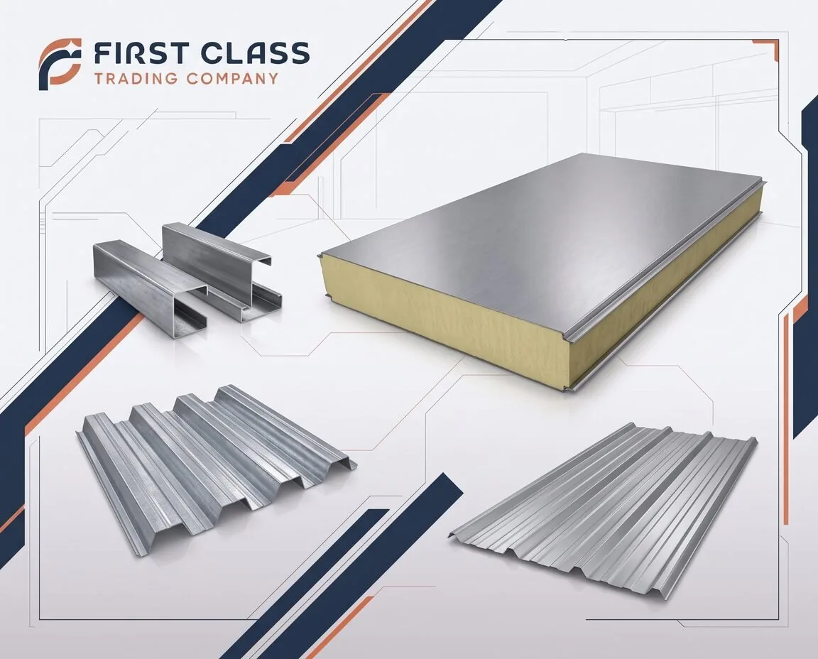96100-decking-sheets-purlins-and-sandwich-panels Decking Sheets, Purlins and Sandwich Panels representative image for decking sheets, purlins and sandwich panels for construction decking and roofing procurement.